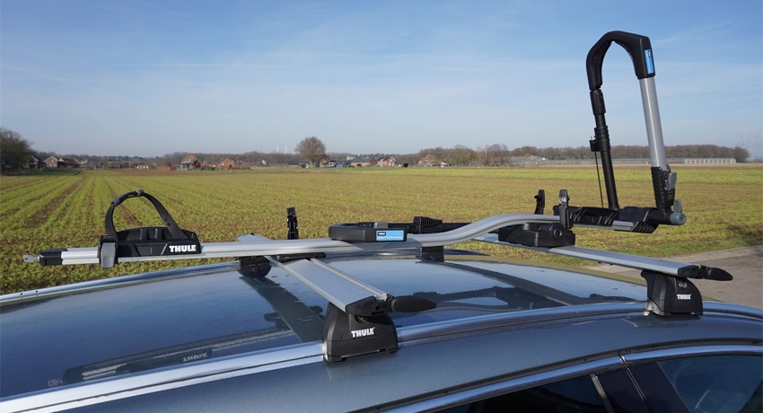 Canyon mountainbike op Thule Upride fietsdrager